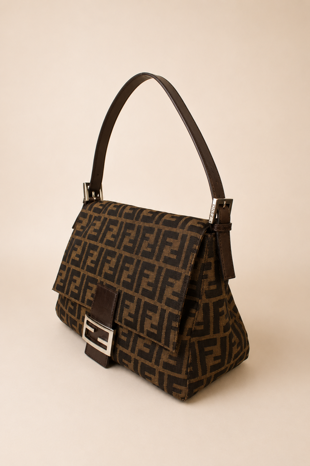Fendi — Vintage Zucca FF Mamma Baguette