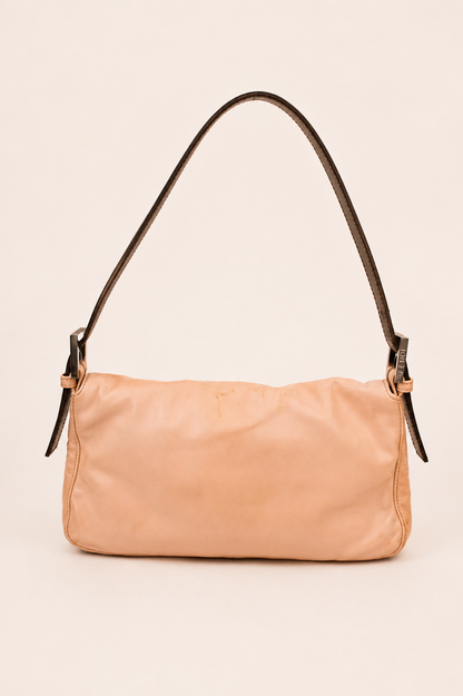 Fendi — Vintage Blush Leather Baguette