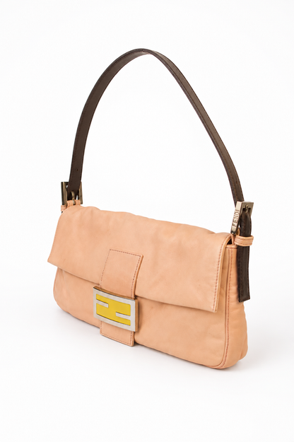 Fendi — Vintage Blush Leather Baguette