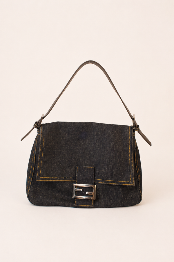 Fendi — Vintage Denim Mamma Baguette