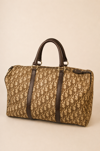 Christian Dior — Vintage Trotter Monogram Boston Bag