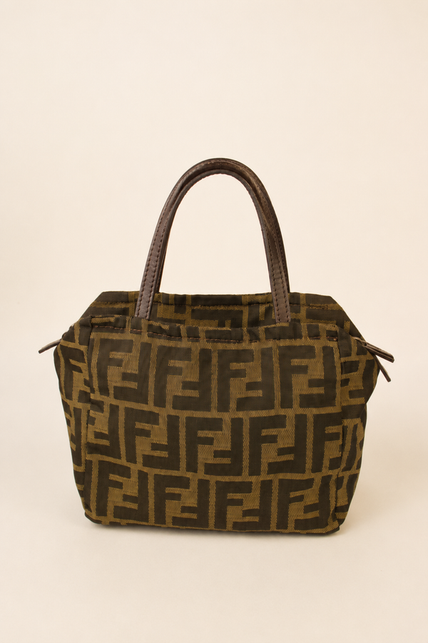 Fendi — Vintage Zucca FF Canvas Handbag
