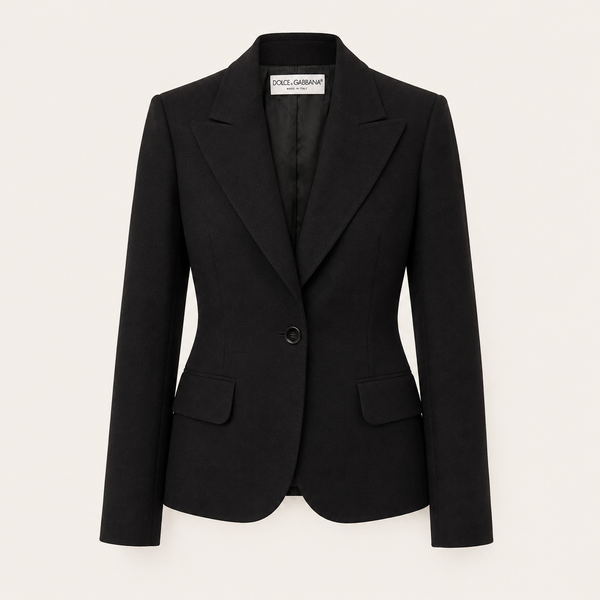 Vintage Dolce & Gabbana Silk Blazer