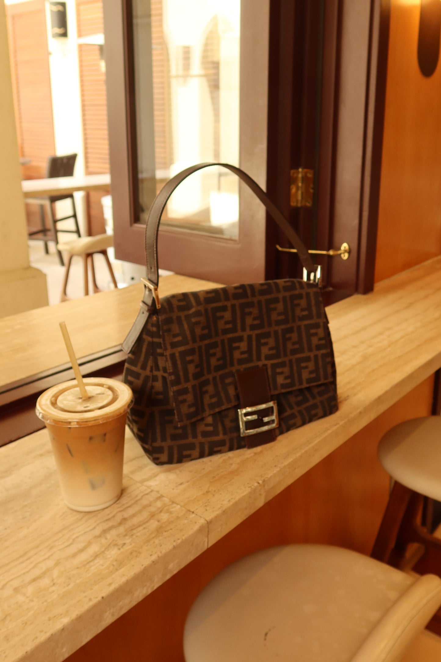 Fendi — Vintage Zucca FF Mamma Baguette