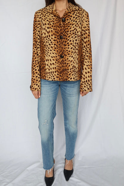 Leopard Print Jacket