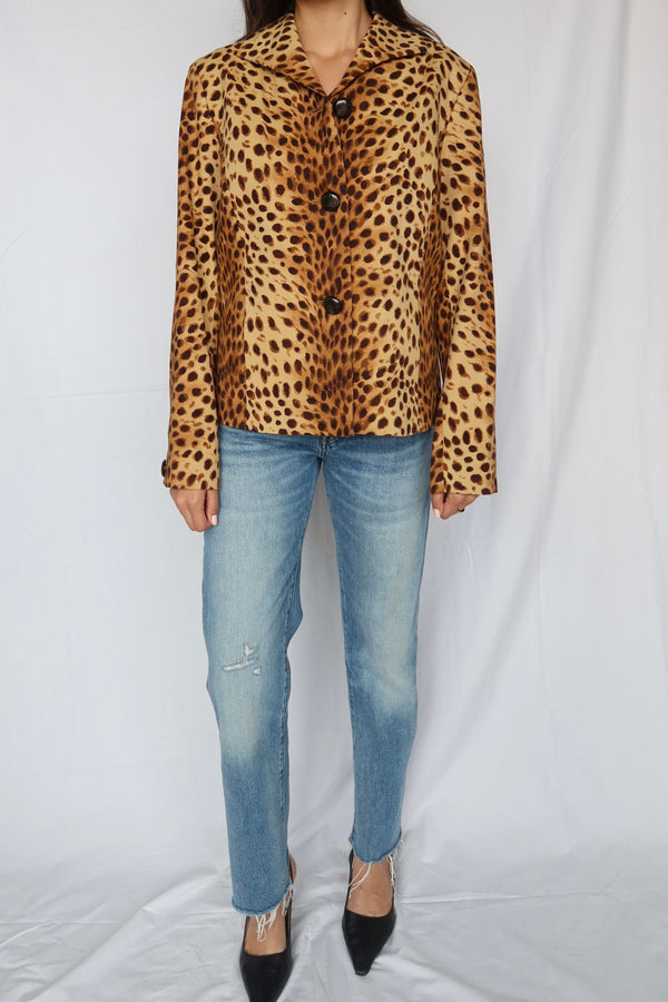 Leopard Print Jacket