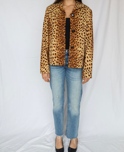 Leopard Print Jacket
