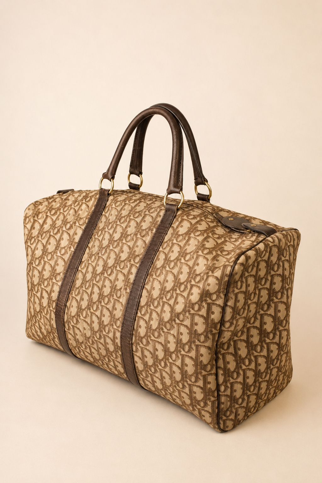 Christian Dior — Vintage Trotter Monogram Boston Bag