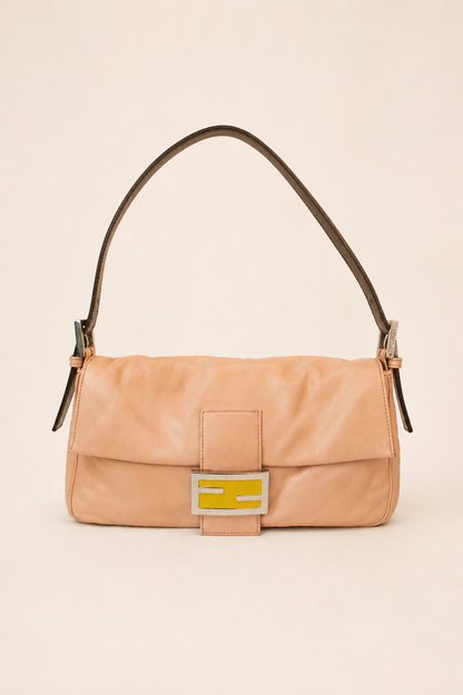 Fendi — Vintage Blush Leather Baguette