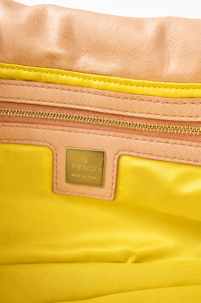 Fendi — Vintage Blush Leather Baguette